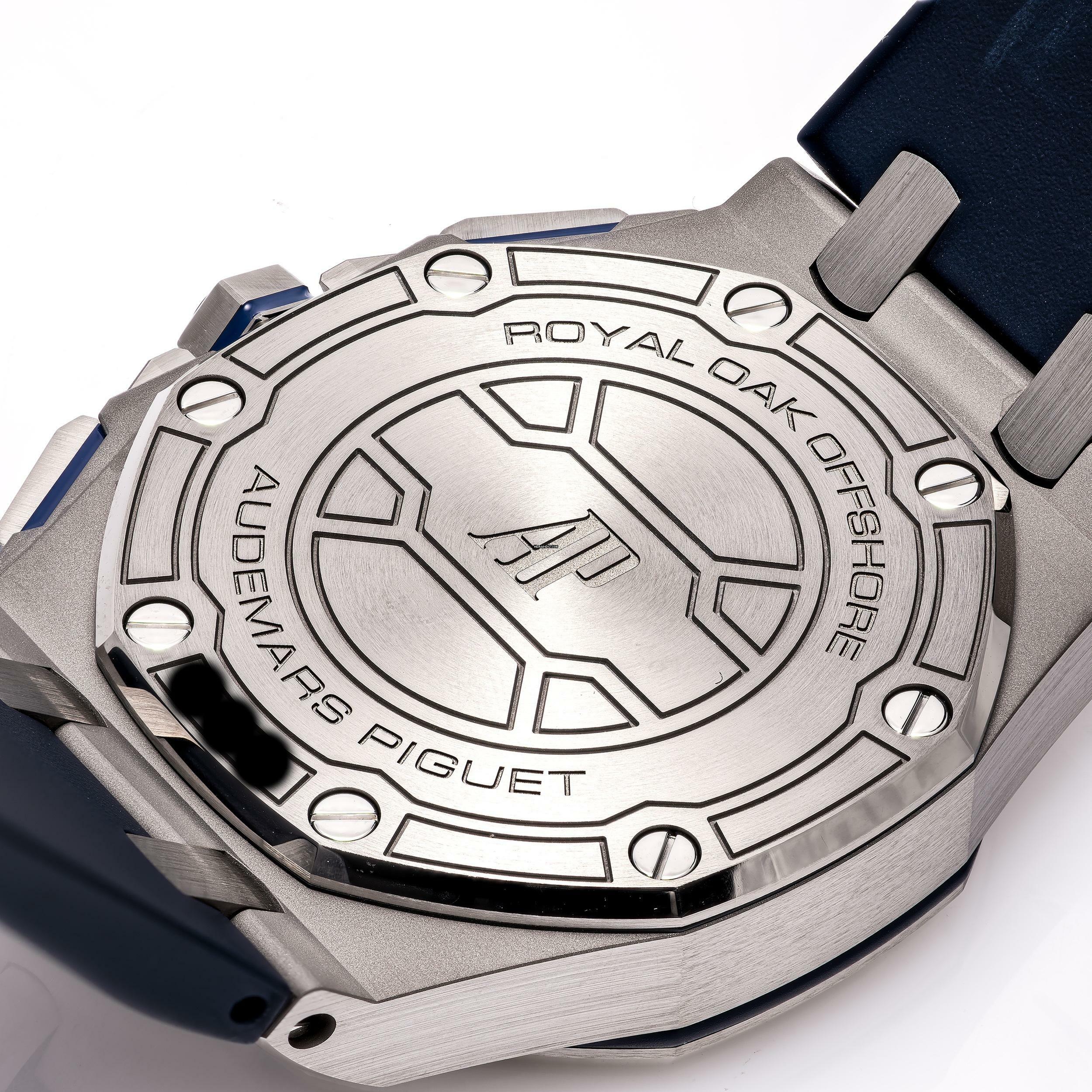 Thumbnail von Audemars Piguet Royal Oak Offshore Chronograph Blue 42 – 26480TI.OO.A027CA.01 – like NEW – 2021 Full Set