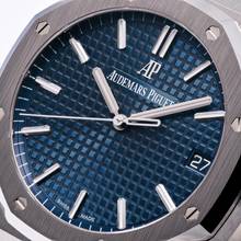 Thumbnail von Audemars Piguet Royal Oak Steel 41 Blue – 15500ST.OO.1220ST.01 – NEW – 09/2022 Full Set