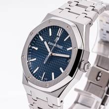 Thumbnail von Audemars Piguet Royal Oak Steel 41 Blue – 15500ST.OO.1220ST.01 – NEW – 09/2022 Full Set