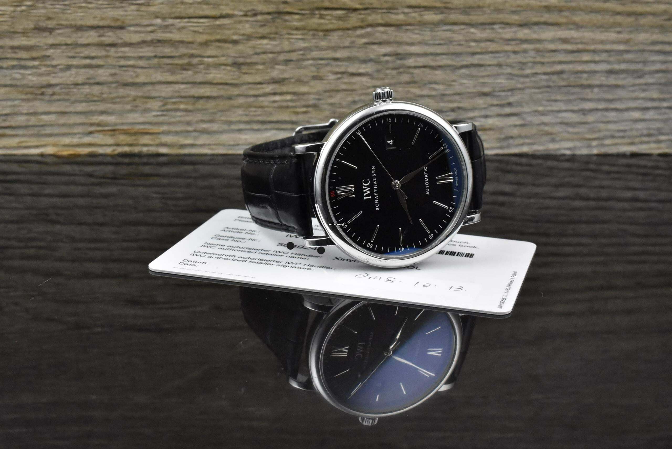 Thumbnail von IWC Portofino Automatic 40MM Black Dial unpoliert 2018