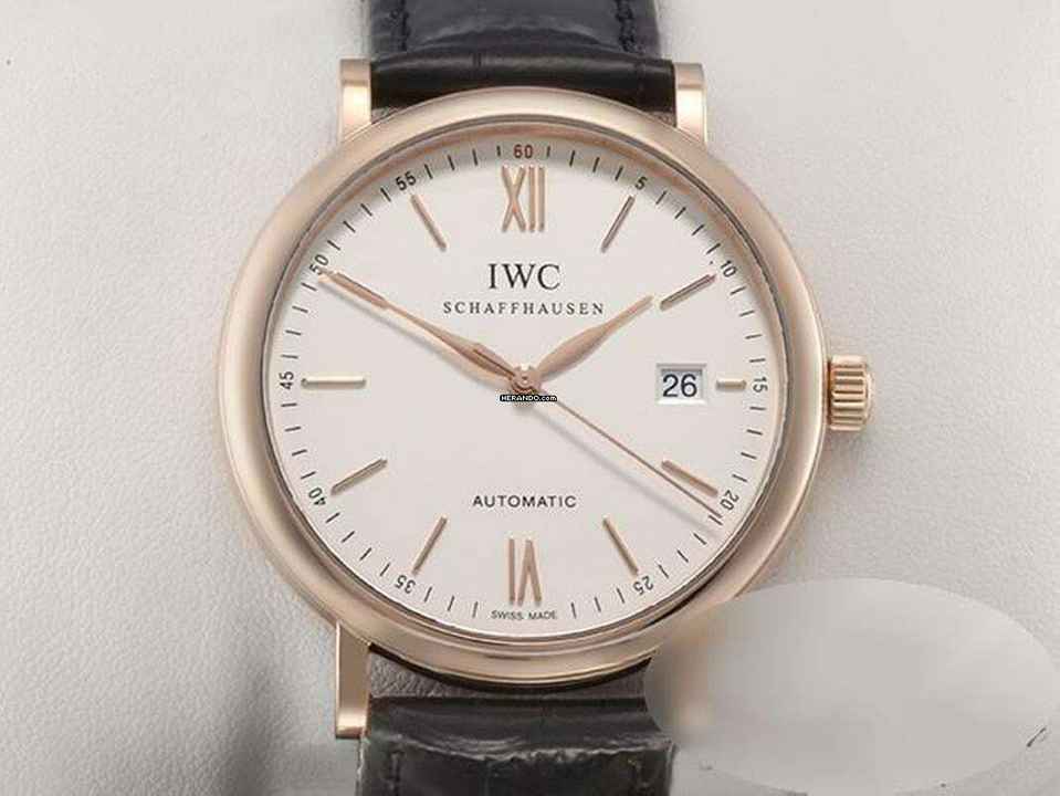  IWC Portofino Automatic 40mm Rosegold 750 2022 Iw356504 18kt Rose Gold Herren 