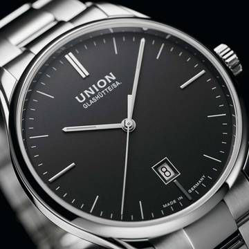  Union Glashütte Viro Datum Date 39 mm NEW FULL SET 
