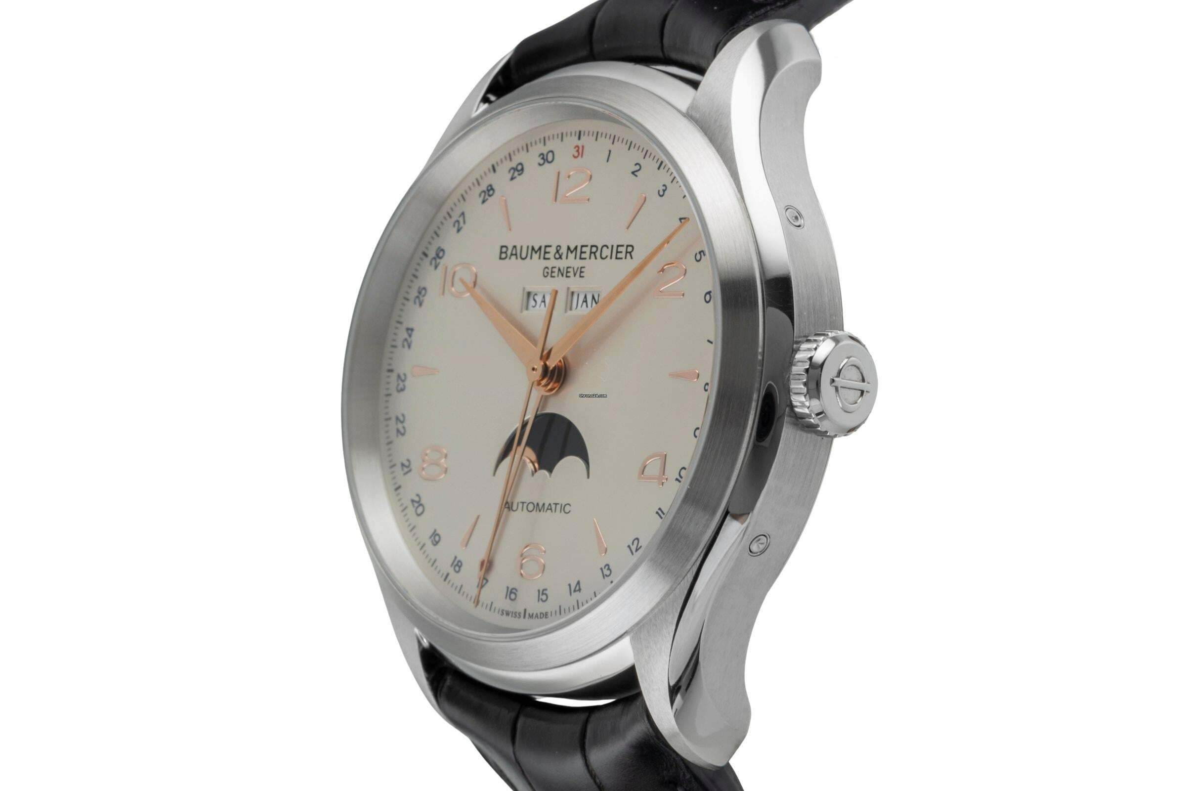 Thumbnail von Baume & Mercier Clifton Stahl Automatik Herrenuhr Ref. M0A10055 65718