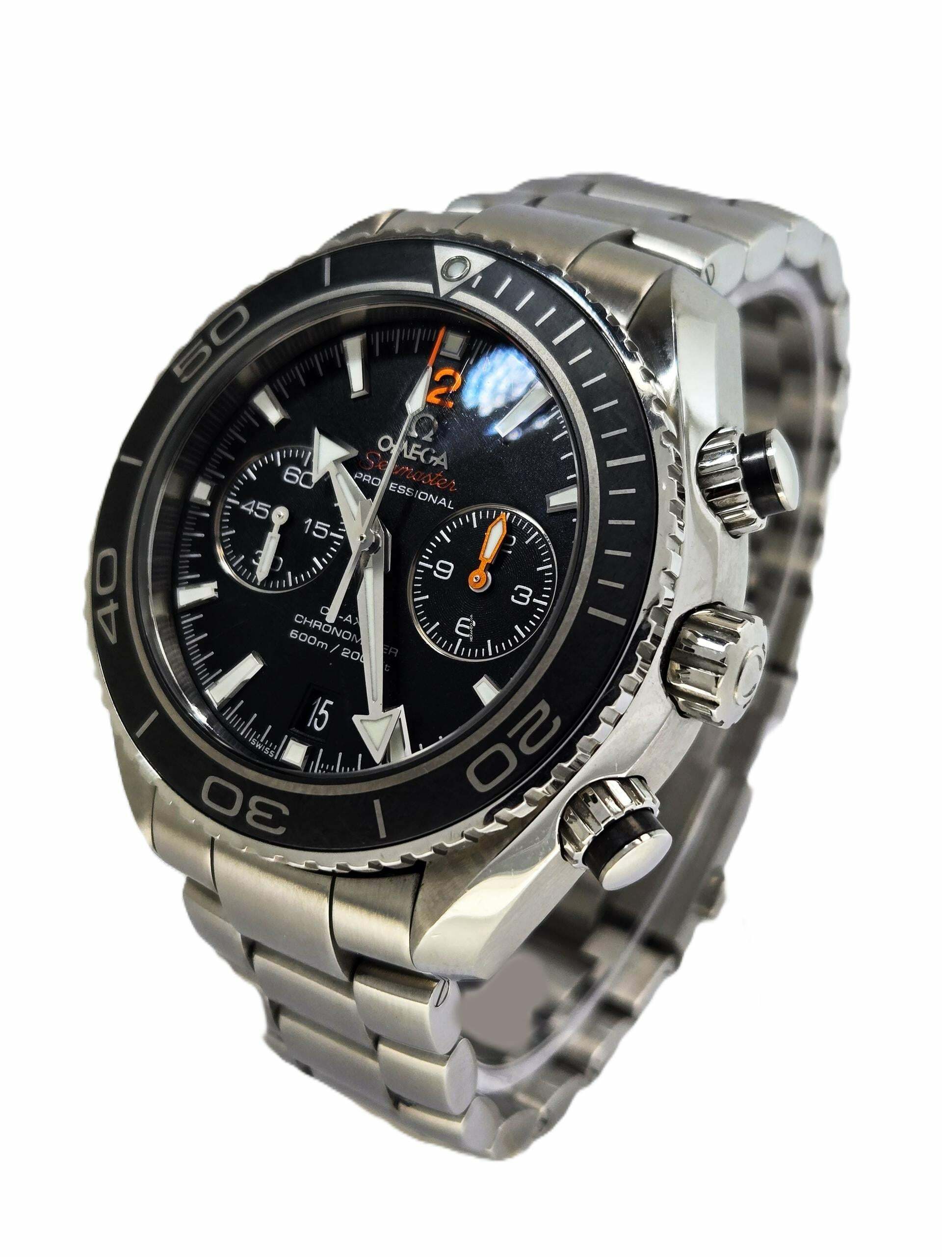 Thumbnail von Omega Seamaster Planet Ocean Chronograph Full Set 2013 & Service 2022