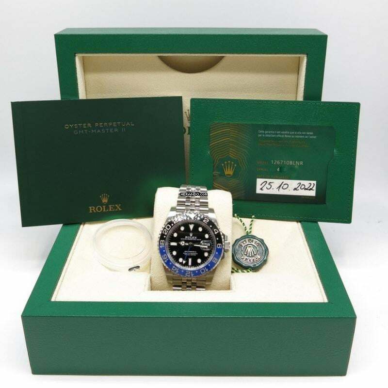Thumbnail von Rolex GMT-Master II Stahl - Ref.126710BLNR - Jahr: 2022 Fullset