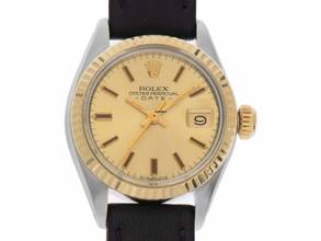 Thumbnail von Rolex Lady-Datejust Ref.6917 1975 Box&Beschreibung sehr gut Vintage Oyster Perpetual Date Lady open 6/9