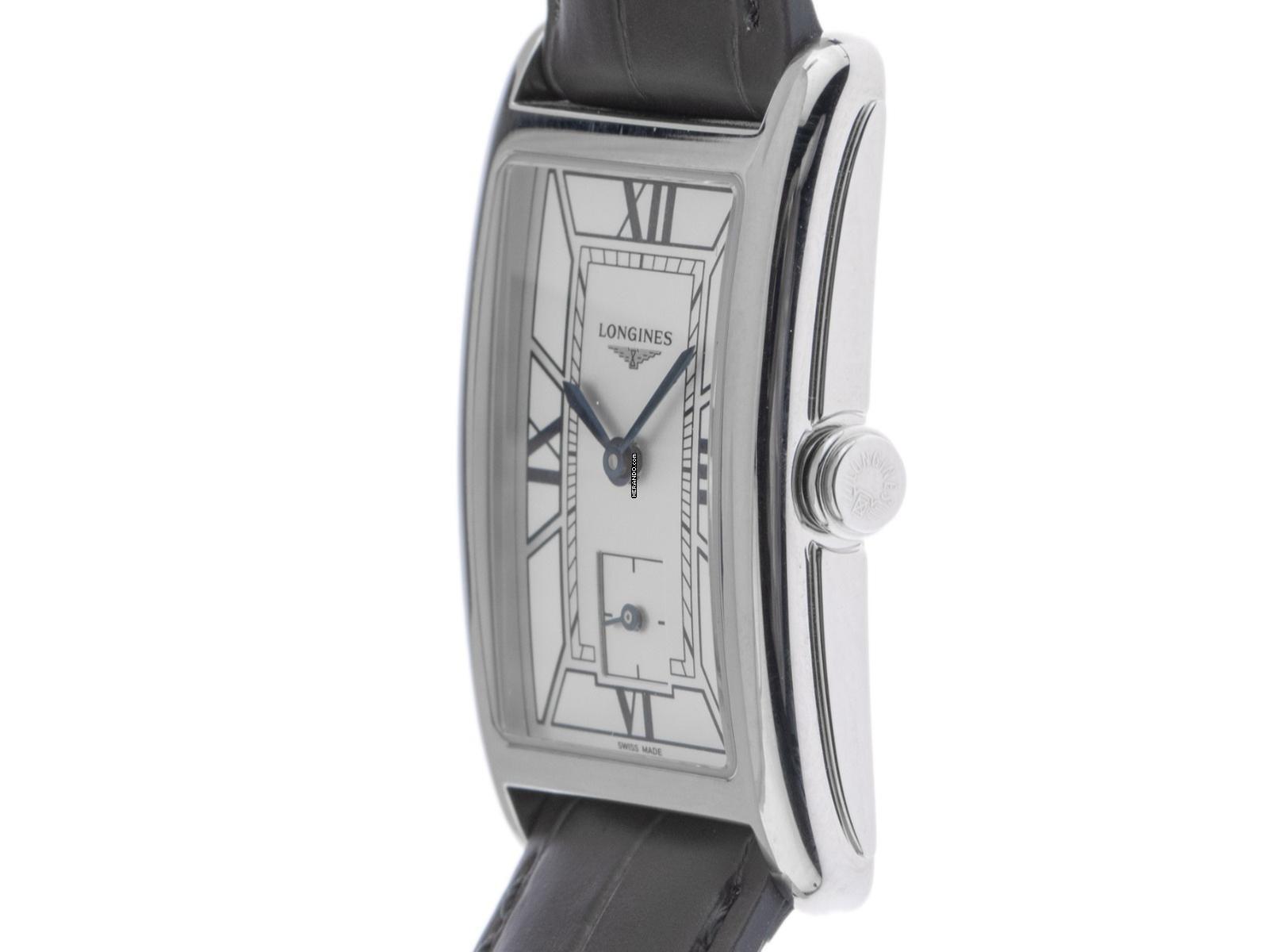 Thumbnail von Longines DolceVita Ref.L5.512.4.75.2 2025 Full Set Ungetragen Dolcevita Krokoleder