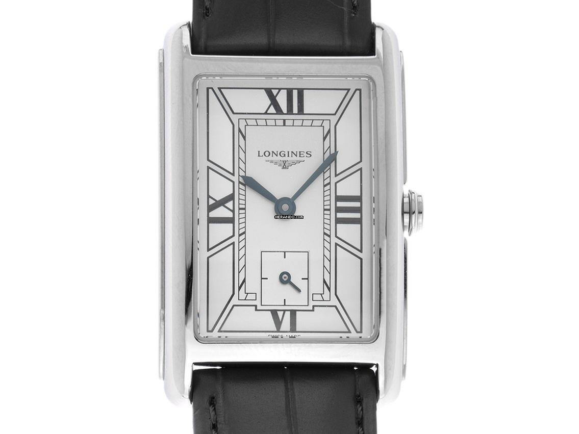 Thumbnail von Longines DolceVita Ref.L5.512.4.75.2 2025 Full Set Ungetragen Dolcevita Krokoleder