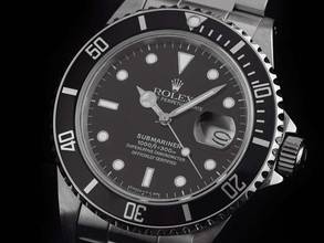 Thumbnail von Rolex Submariner Date DateRef.16800 1986 Box&Beschreibung sehr gut Vintage Submariner Date open 6/9