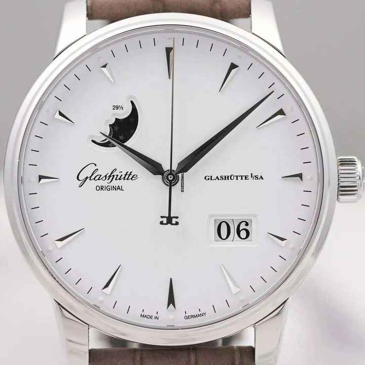  Glashütte Original Senator Excellence Panorama Date Moon Phase NEW FULL SET 
