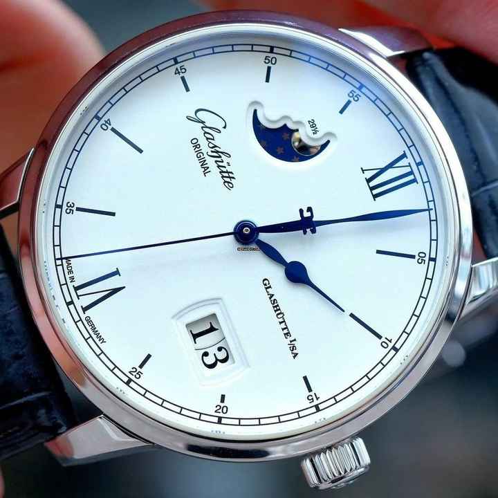  Glashütte Original Senator Excellence Panorama Moonphase NEW FULL SET 