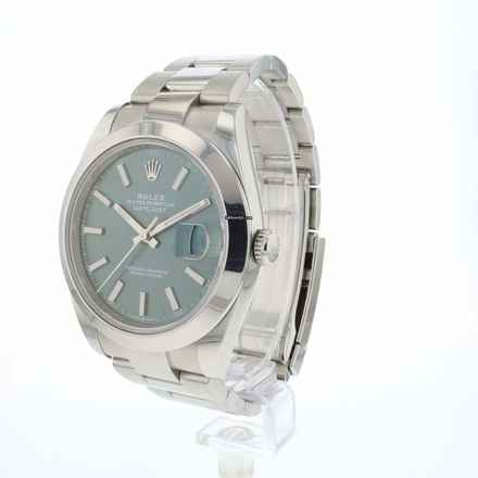  Rolex Datejust 41 Oyster Mint Green 