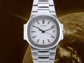 Thumbnail von Patek Philippe Nautilus 3800/1a White Dial - Very Rare - Service Patek