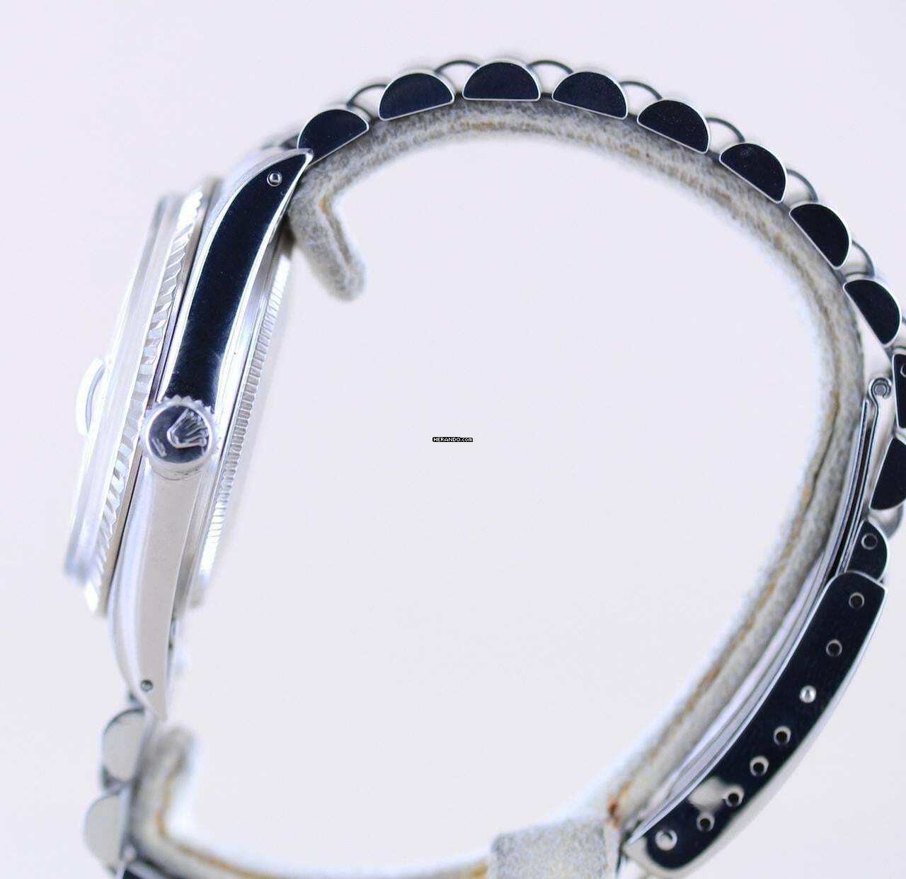 Thumbnail von Rolex Datejust 36 16014 silver Stick dial Jubiléband Stahl Weißgold 1987 Tritium B+P