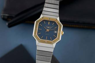 Thumbnail von Longines Octagon Stahl / Gold Quarz Damenuhr Ref. 4864 Klassiker