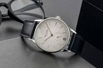 Thumbnail von NOMOS Orion Datum Glashütte Orion 38 Datum Stahl Handaufzug Herrenuhr Ref. 381 Klassiker