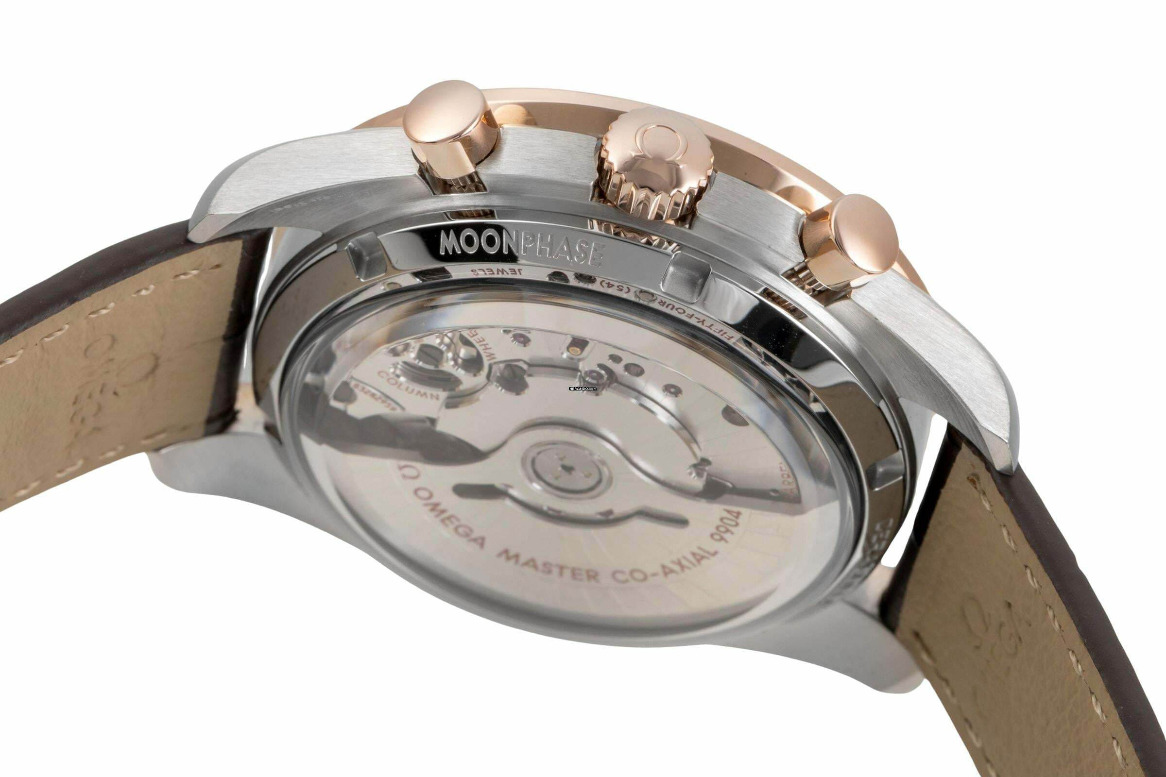 Thumbnail von Omega Speedmaster Moonphase Stahl / Sedna Gold 304.23.44.52.13.001