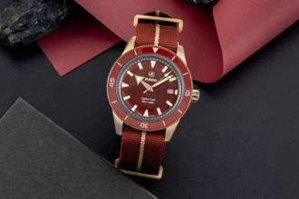 Thumbnail von Rado HyperChrome Captain Cook Bronze Automatik Herrenuhr Ref. R32504407 Box & Papiere 2023