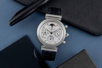Thumbnail von IWC Da Vinci Perpetual Calendar Chronograph Stahl Perpetual Calendar Automatik Herren Ref IW375011