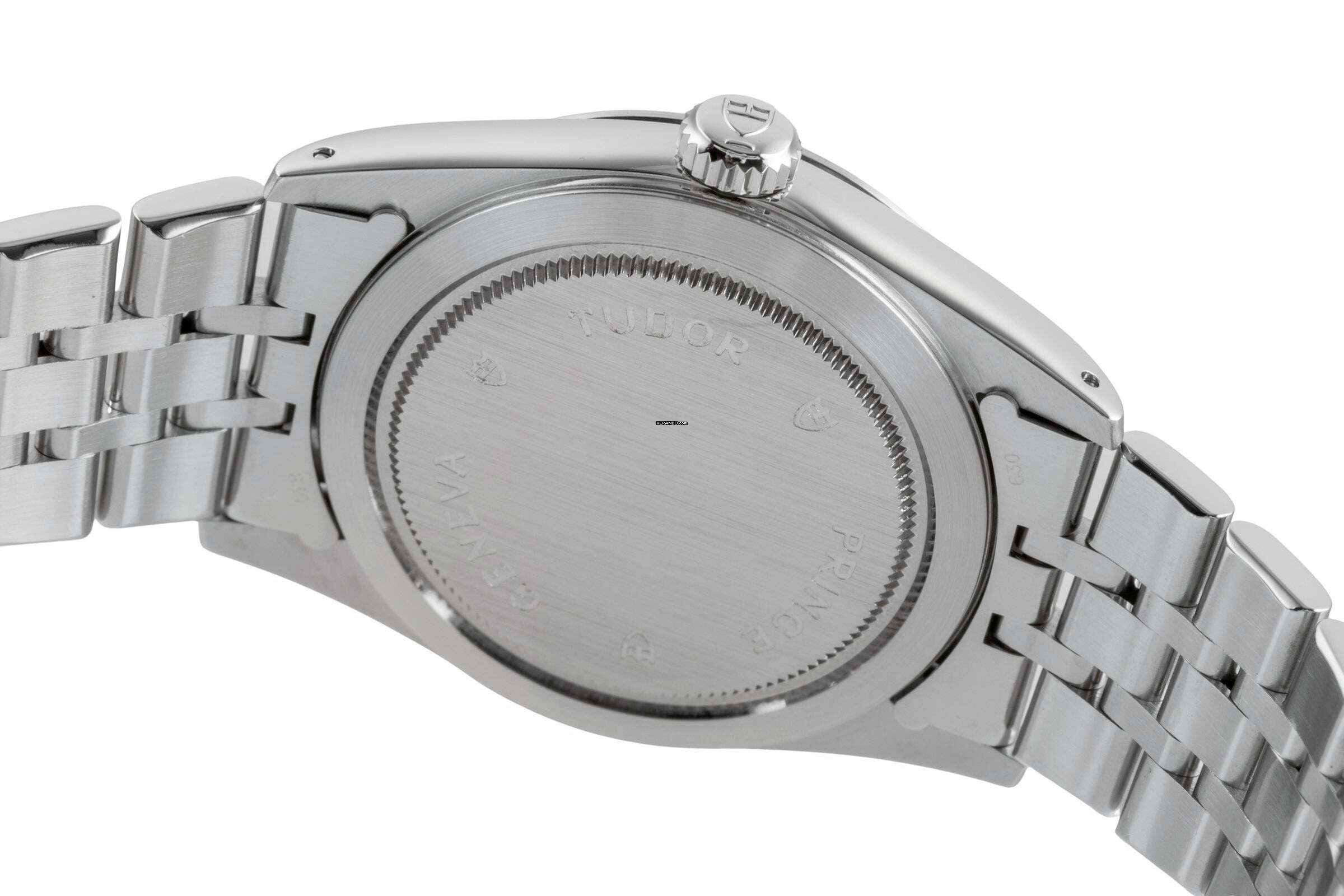 Thumbnail von Tudor Prince Date Day Black Dial Edelstahl Automatik Ref. 76200 Papiere