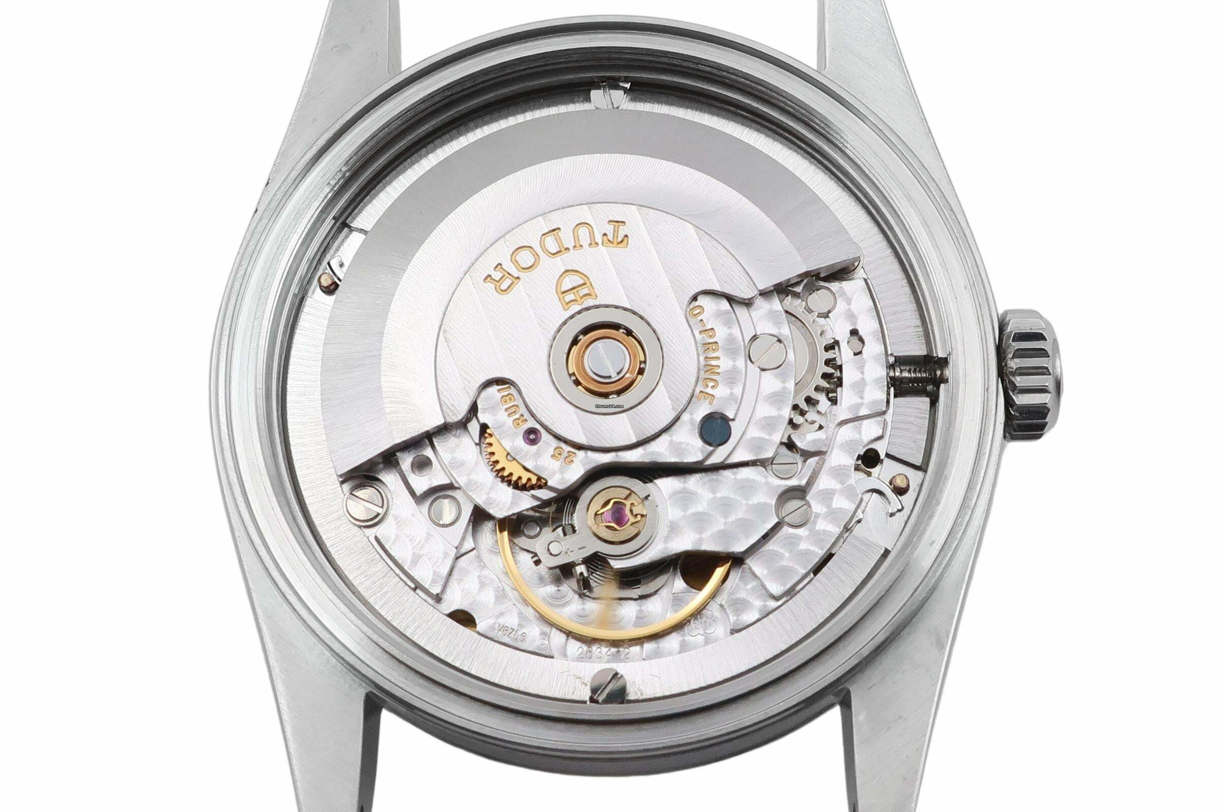 Thumbnail von Tudor Prince Date Day Black Dial Edelstahl Automatik Ref. 76200 Papiere