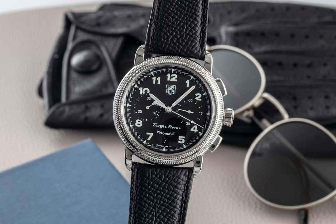  TAG Heuer Targa Florio Chronograph Edelstahl Automatik Ref. CX2110.FC6171 Papers 