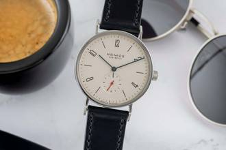 Thumbnail von NOMOS Tangente Stahl Handaufzug Herrenuhr Tangente Bauhaus Limited