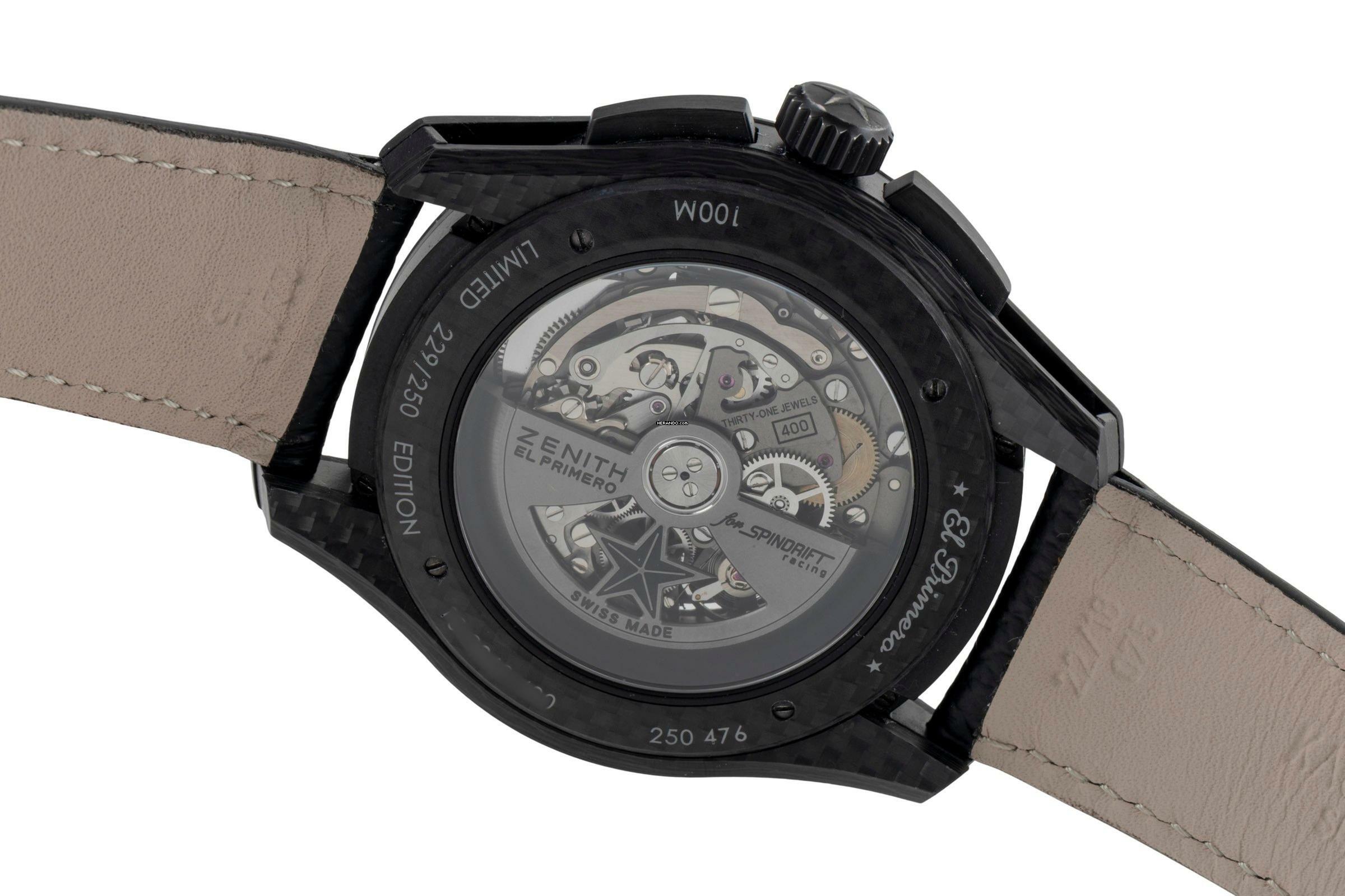 Thumbnail von Zenith El Primero Chronograph Carbon Automatik Ref. 10.2260.400/69.R573 Limited