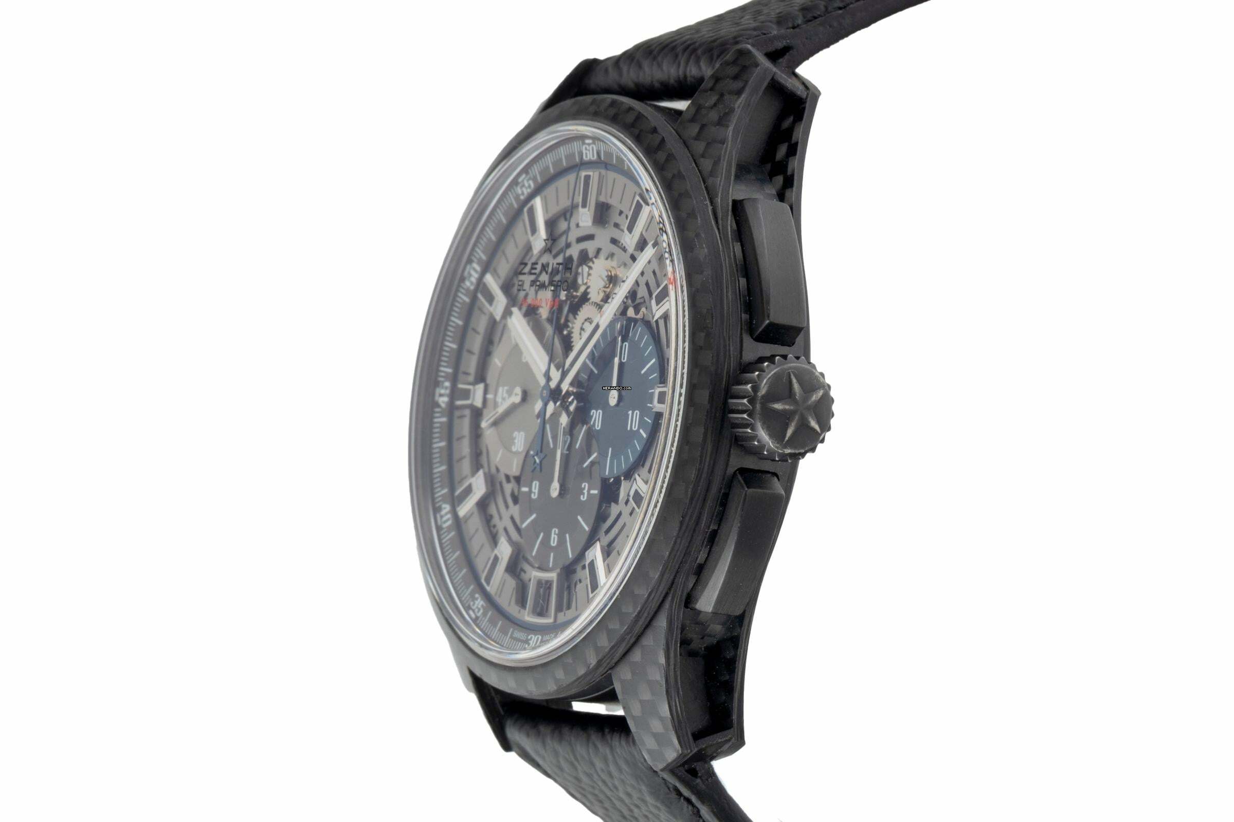 Thumbnail von Zenith El Primero Chronograph Carbon Automatik Ref. 10.2260.400/69.R573 Limited