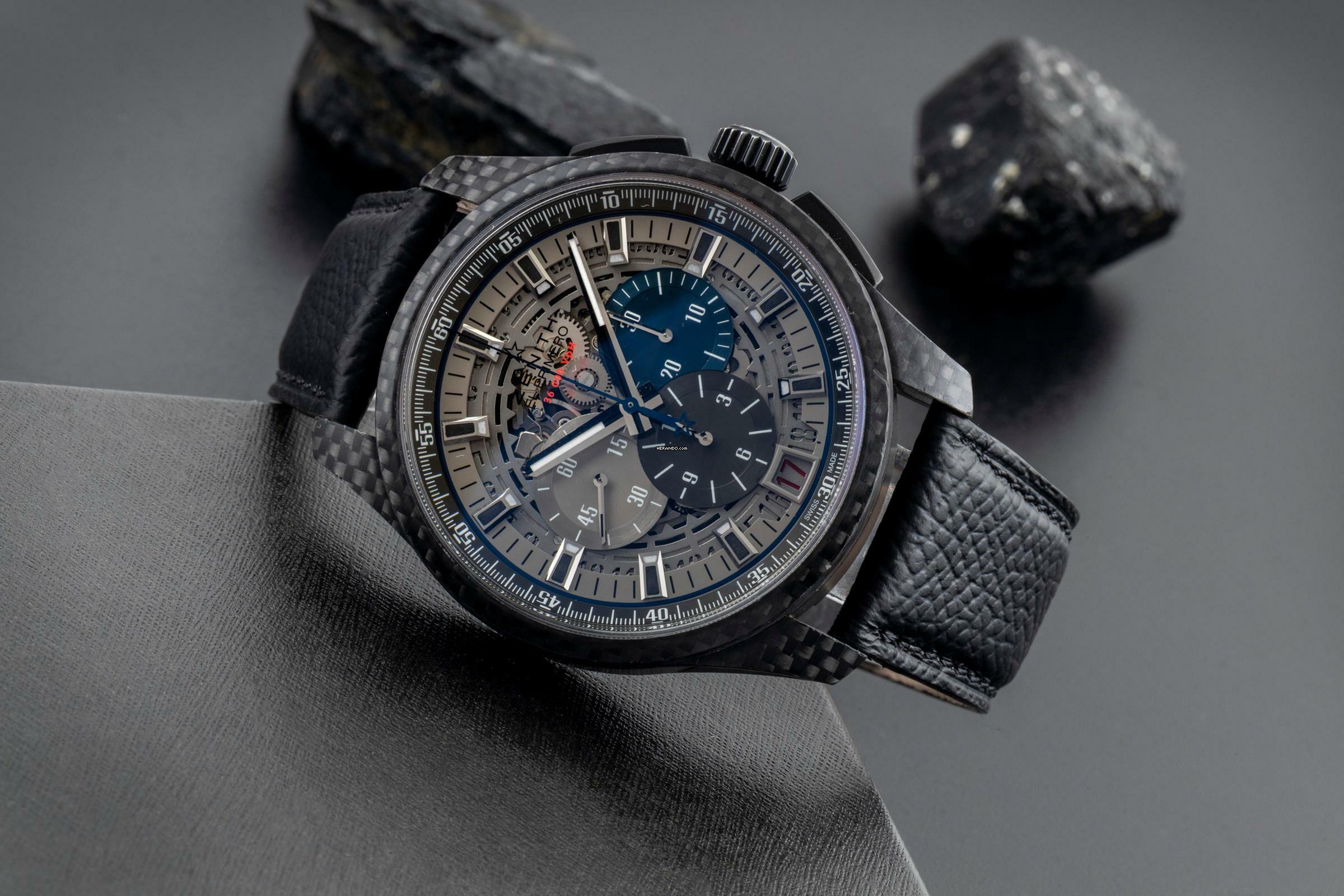 Thumbnail von Zenith El Primero Chronograph Carbon Automatik Ref. 10.2260.400/69.R573 Limited