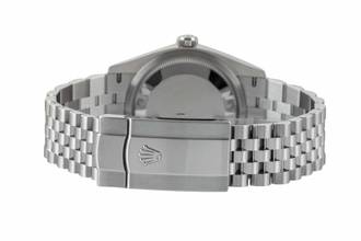 Thumbnail von Rolex Datejust 36 Wimbledon Dial Edelstahl Automatik Herrenuhr Ref. 126200 B&P