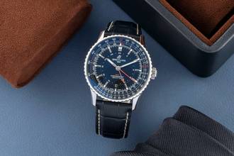 Thumbnail von Breitling Navitimer GMT Stahl Automatik Herrenuhr Ref. A32310251B1P1 B&P 2025