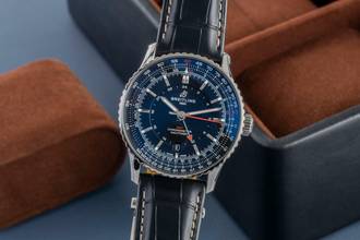 Thumbnail von Breitling Navitimer GMT Stahl Automatik Herrenuhr Ref. A32310251B1P1 B&P 2025