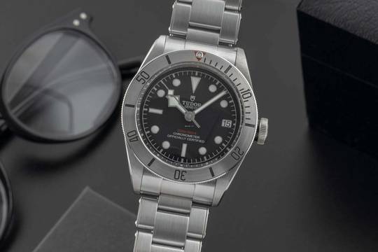  Tudor Black Bay Steel 41 Edelstahl Automatik Black Dial Herrenuhr Ref. 79730 