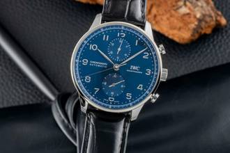 Thumbnail von IWC Portugieser Chronograph Stahl Automatik Herrenuhr Ref. IW371606