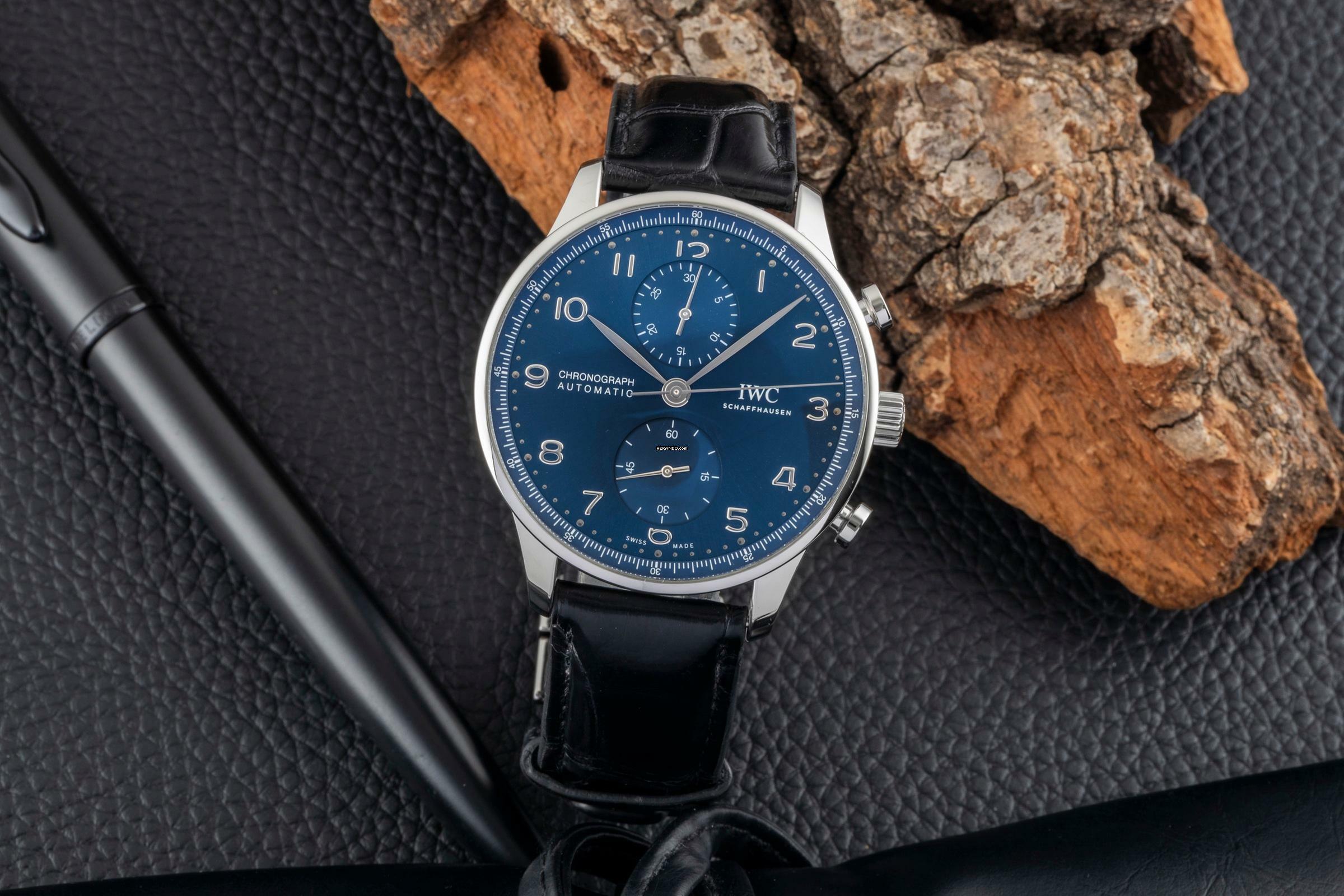 Thumbnail von IWC Portugieser Chronograph Stahl Automatik Herrenuhr Ref. IW371606