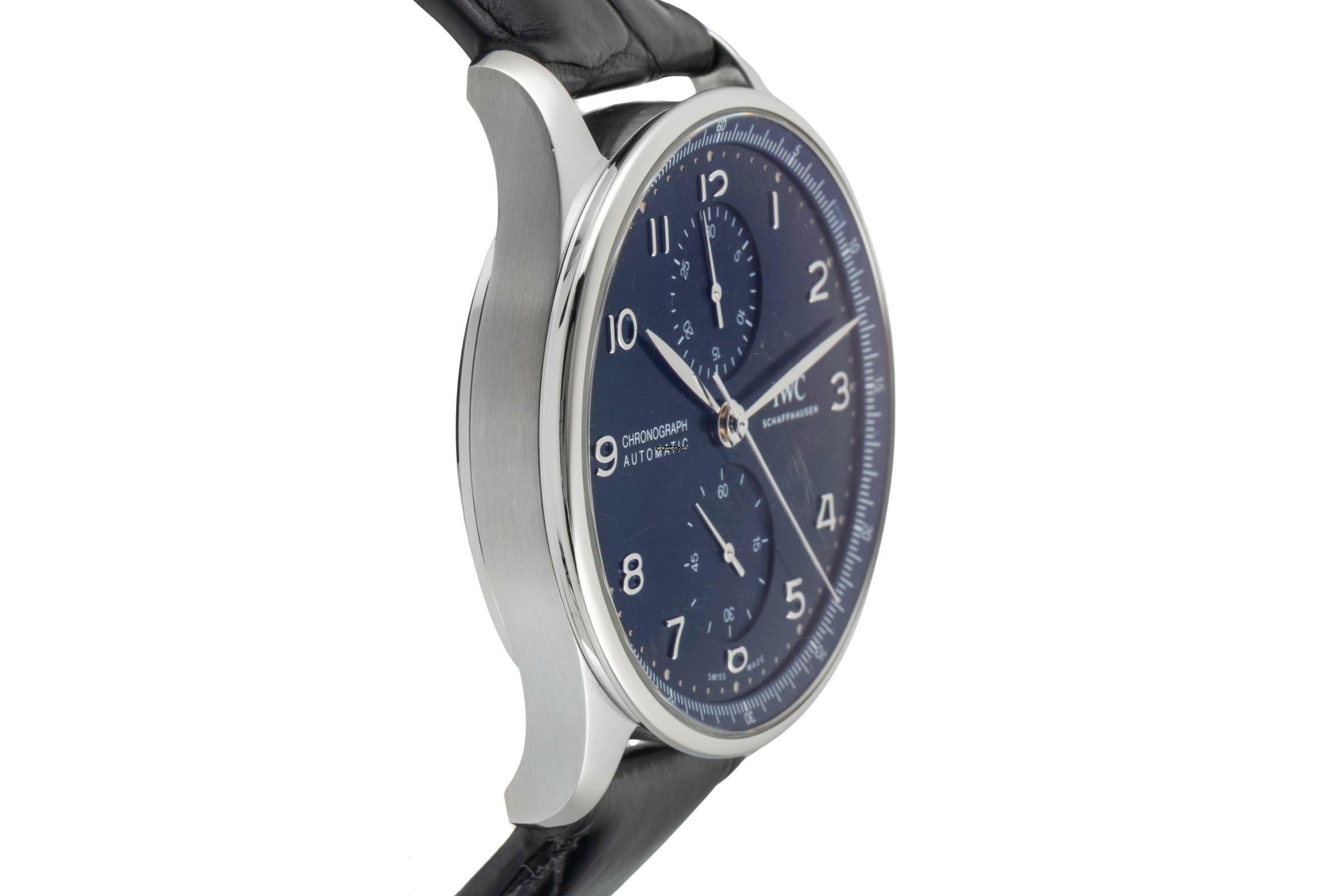 Thumbnail von IWC Portugieser Chronograph Stahl Automatik Herrenuhr Ref. IW371606