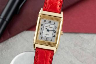 Thumbnail von Jaeger-LeCoultre Reverso Lady 18k (0,750) Gold Damenuhr Ref. Q2611420 260.1.08