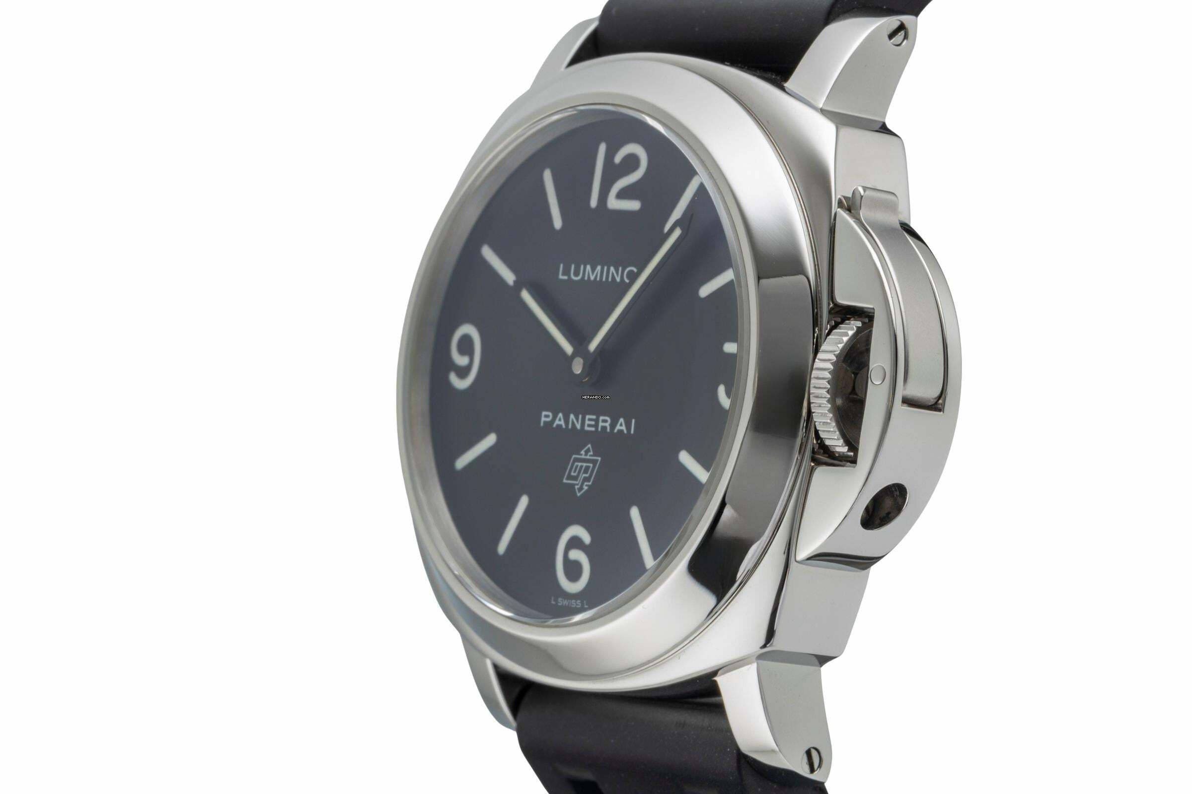 Thumbnail von Panerai Luminor Base Logo 44MM Edelstahl Handaufzug Herrenuhr Ref. PAM00000