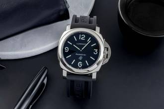 Thumbnail von Panerai Luminor Base Logo 44MM Edelstahl Handaufzug Herrenuhr Ref. PAM00000