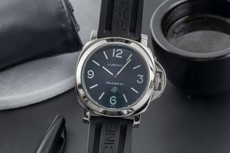 Thumbnail von Panerai Luminor Base Logo 44MM Edelstahl Handaufzug Herrenuhr Ref. PAM00000