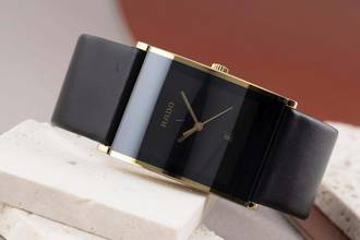 Thumbnail von Rado Integral Diastar Stahl vergoldet Quarz Herrenuhr Ref. R20787155 152.0787.3