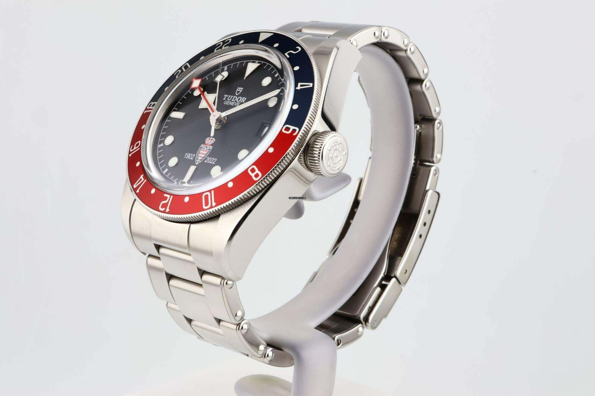 Thumbnail von Tudor Black Bay GMT Pepsi Black Dial - Limited Edition MONACO Police / Sûreté Publique - With Box And Papers - 79830RB 2022