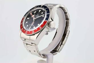 Thumbnail von Tudor Black Bay GMT Pepsi Black Dial - Limited Edition MONACO Police / Sûreté Publique - With Box And Papers - 79830RB 2022