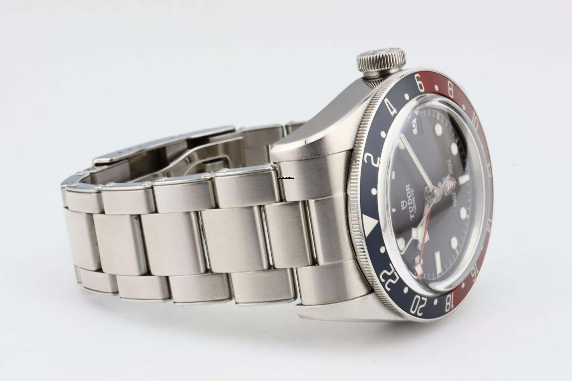 Thumbnail von Tudor Black Bay GMT Pepsi Black Dial - Limited Edition MONACO Police / Sûreté Publique - With Box And Papers - 79830RB 2022