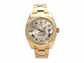 Thumbnail von Rolex Sky-Dweller Gelbgold Ref. 326938 Silber Römisch
