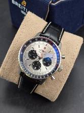Thumbnail von Breitling Navitimer 1 B01 Chronograph 43mm AB0138241G1P1 Leather Bracelet Unworn/New Condition Full Set 2-2026