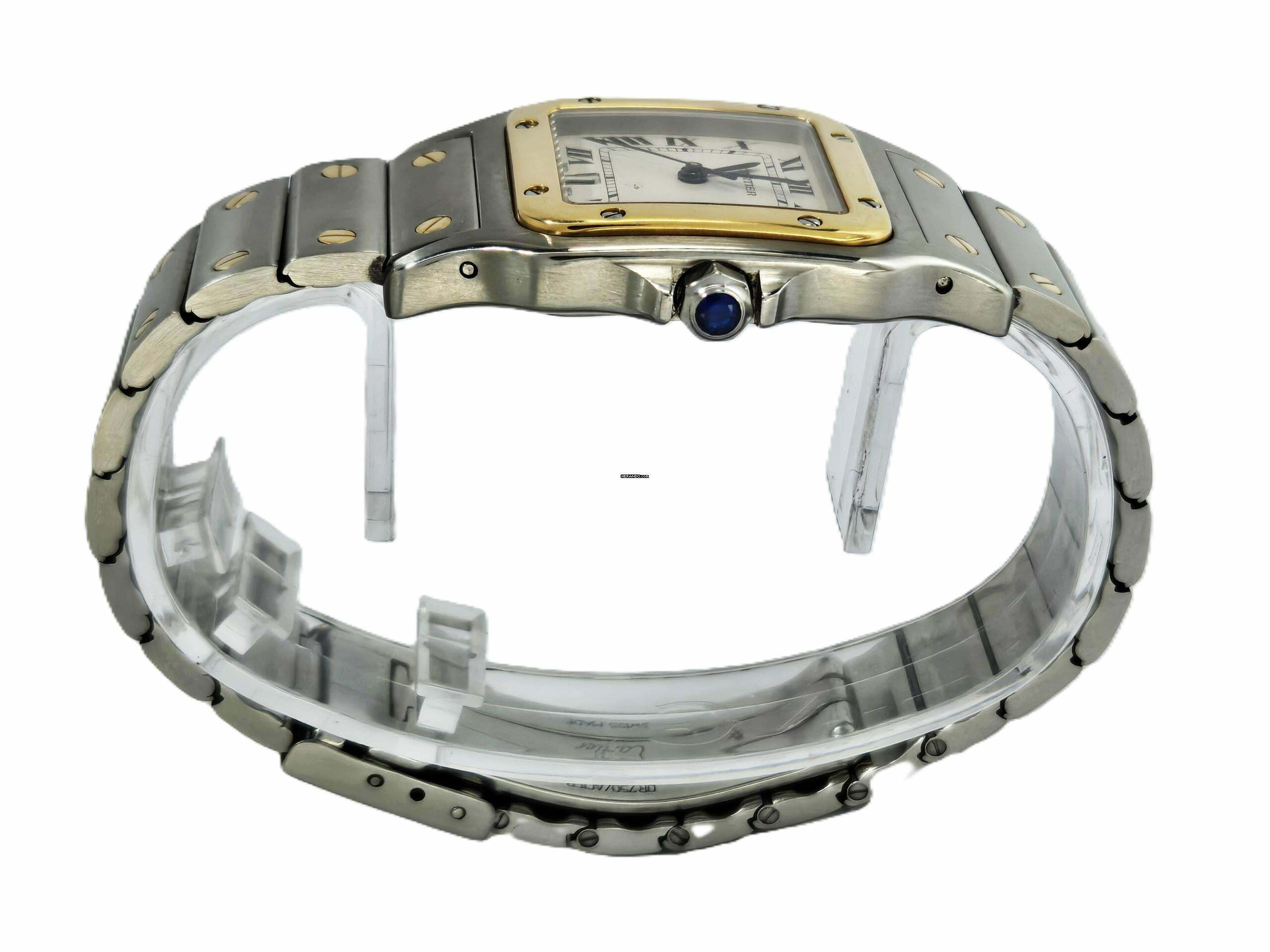 Thumbnail von Cartier Santos Galbée 29mm 18k Bezel