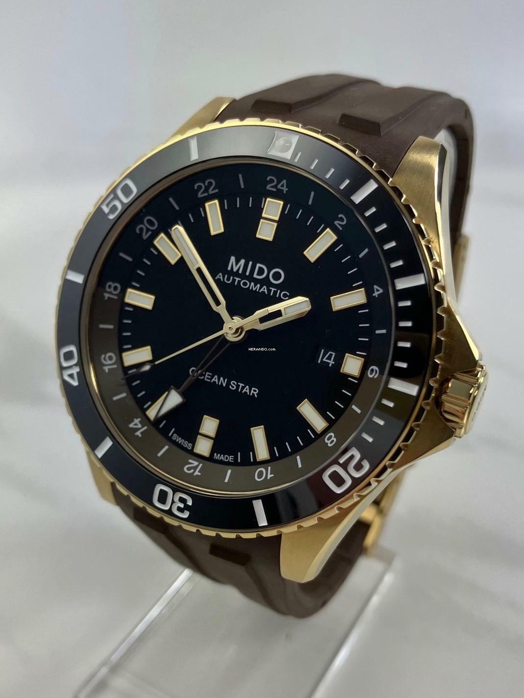 Thumbnail von Mido Ocean Star GMT Captain V / Full Set / 01-2026