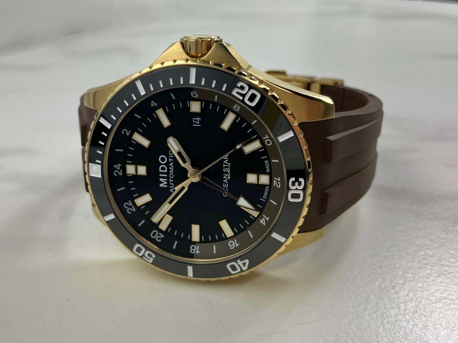 Thumbnail von Mido Ocean Star GMT Captain V / Full Set / 01-2026